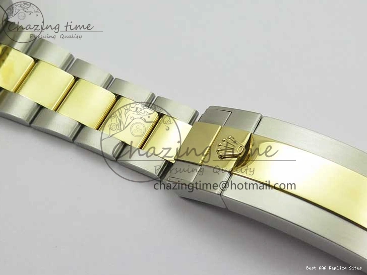 AAA Replica Watches HighQuality Edition Bracelet YG YG 2574 on Best Dial 41mm LB Blue SS Maker SS BP 126613 Submariner 0106